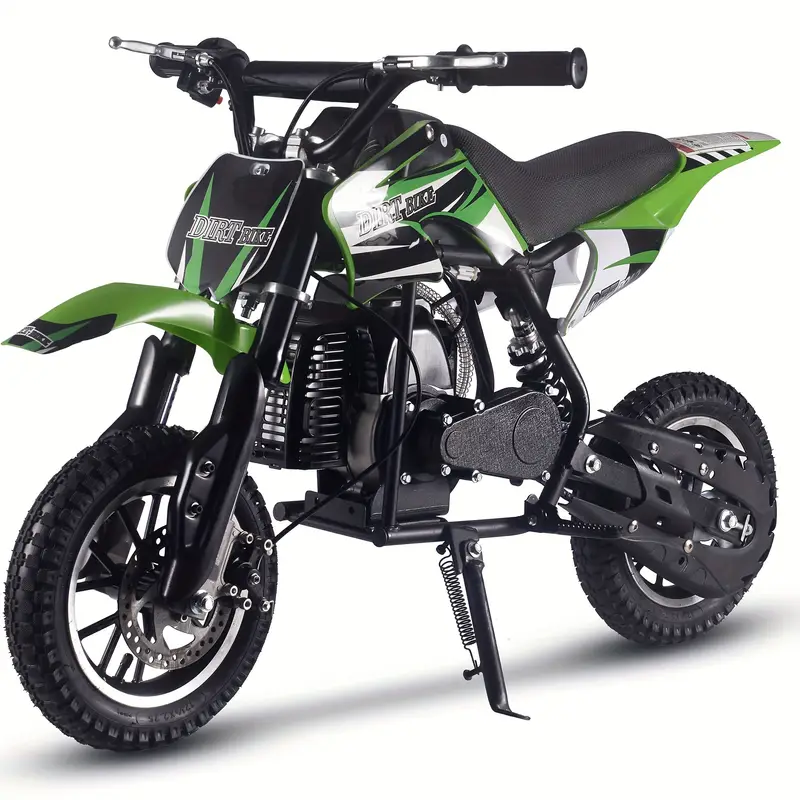 Mini 50CC Gas Dirt Bike, DB1 Model 2 Ride-On Bike, with Off-Road Tires, Suspension,