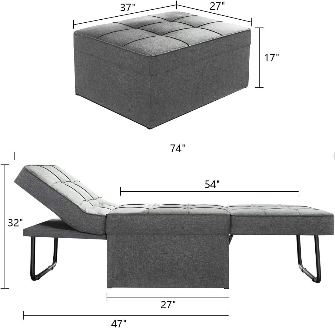 💥Almost Sold Out🔥4 in 1 Multifunctional Folding Sofa Bed